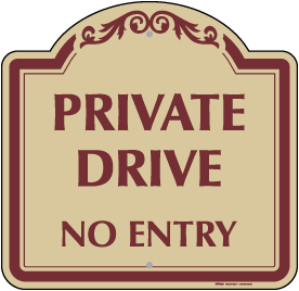 Buy Private Road Signs Online | Fast Shipping & Durable Signs